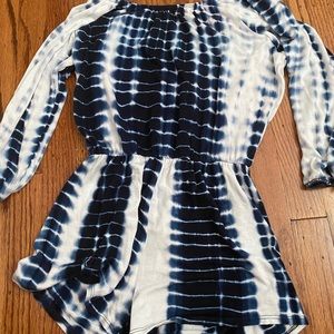 Girls Cheryl Kids Creations Medium Tie-Dye Romper